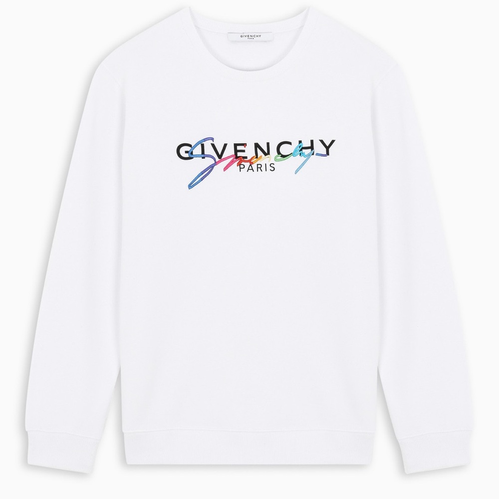 Givenchy while crewneck